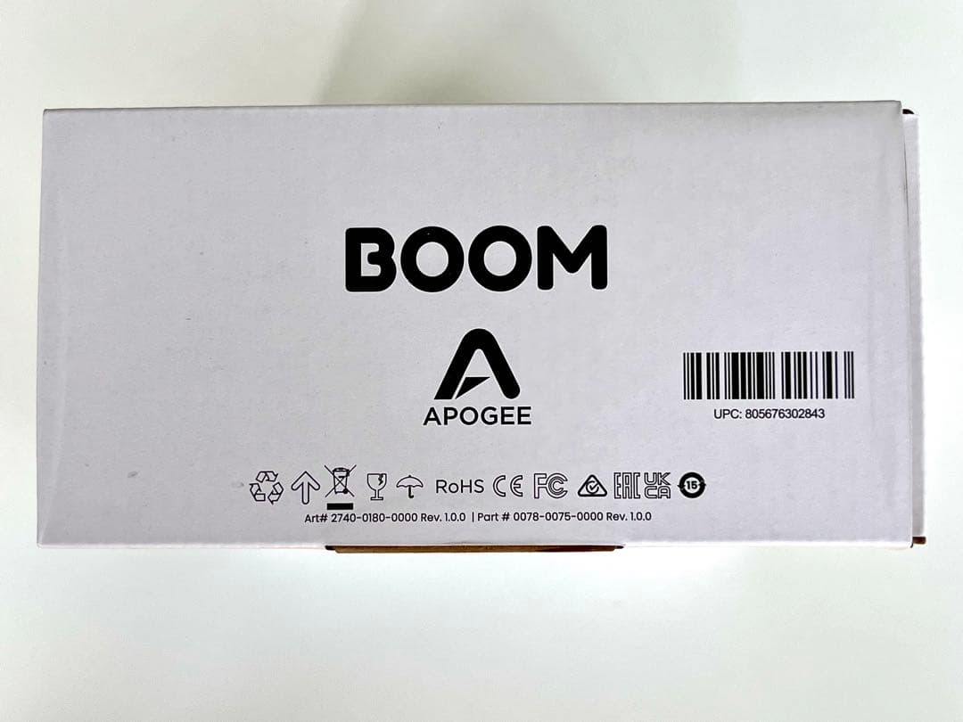 Apogee BOOM オーディオインターフェイス