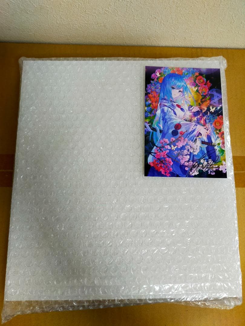 藤ちょこ　直筆サイン入り FaceGlam + ポストカード　白拍子花子　3