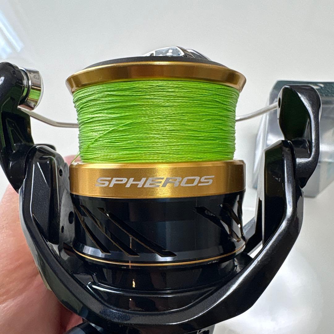 【中古】SHIMANO スフェロスSW4000HG ゴメクサスハンドルノブおまけ