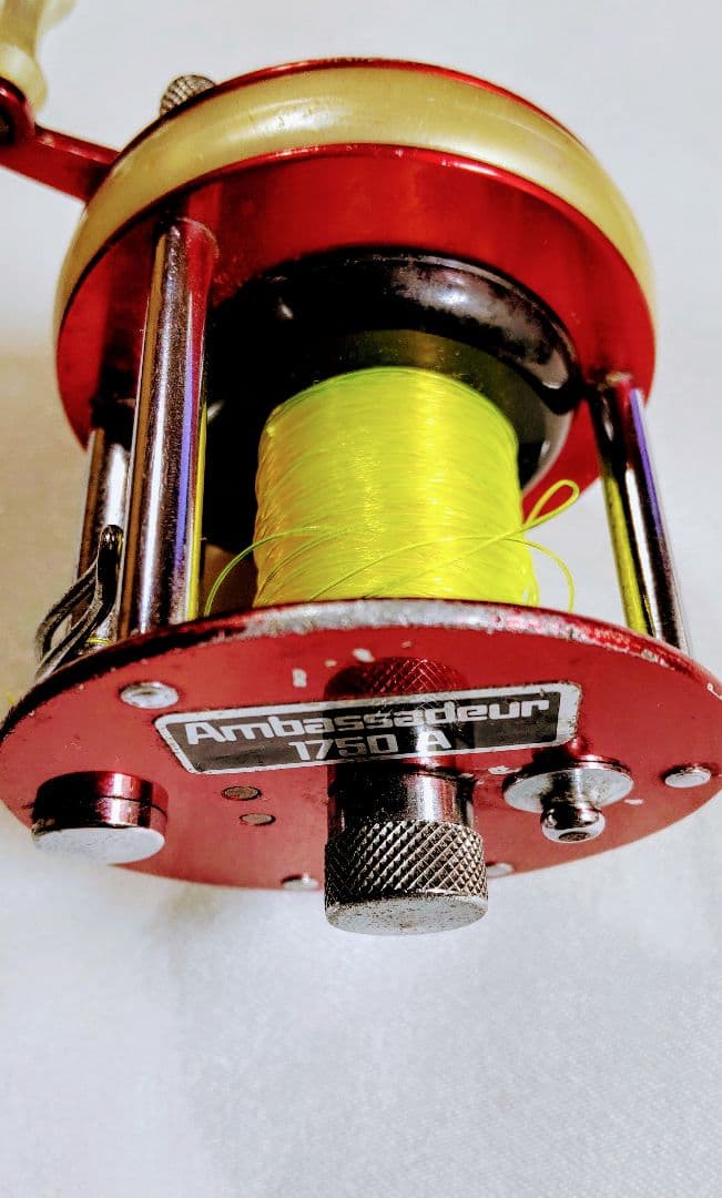 「ヴィンテージ」ABU リール 1750A+おまけオールドチヌ竿「世紀1-15」