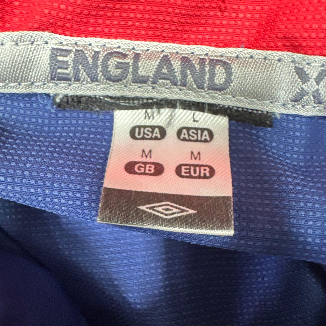 UMBRO アンブロ イングランド代表 アノラックパーカー ドローコード 刺繍