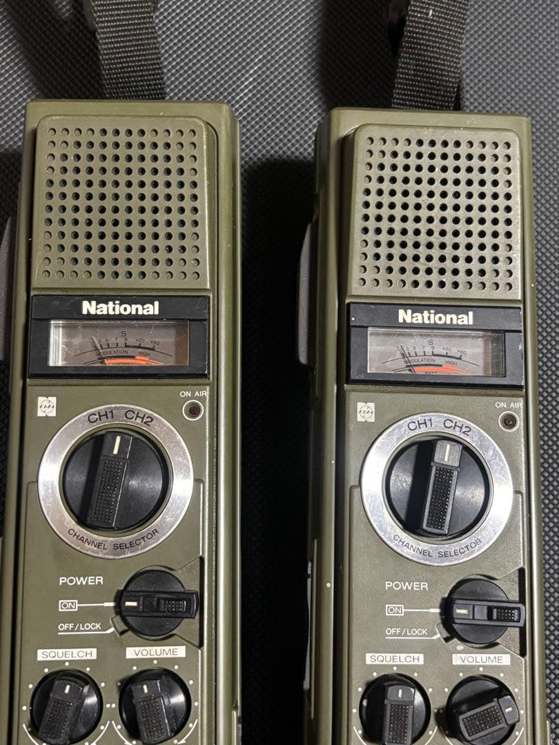 NATIONAL RJ-270 Z トランシーバー 2台セット　ジャンク品