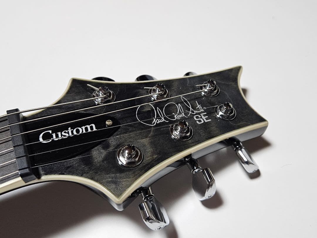 ギター PRS SE CUSTOM24 Quilt Gray Black