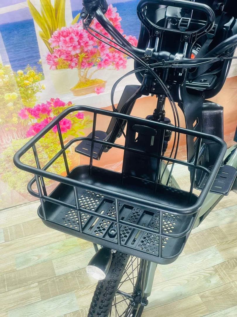 ギュットアニーズ⭐️16AH！パナソニック子供乗せ電動アシスト自転車Y3128