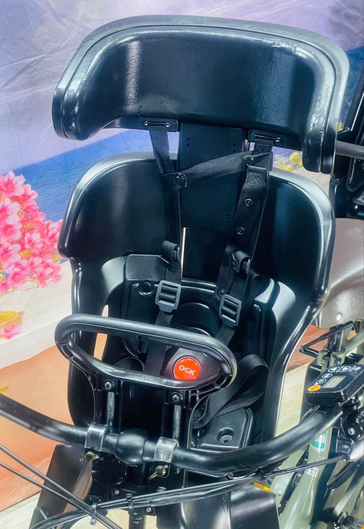 ギュットアニーズ⭐️16AH！パナソニック子供乗せ電動アシスト自転車Y3128