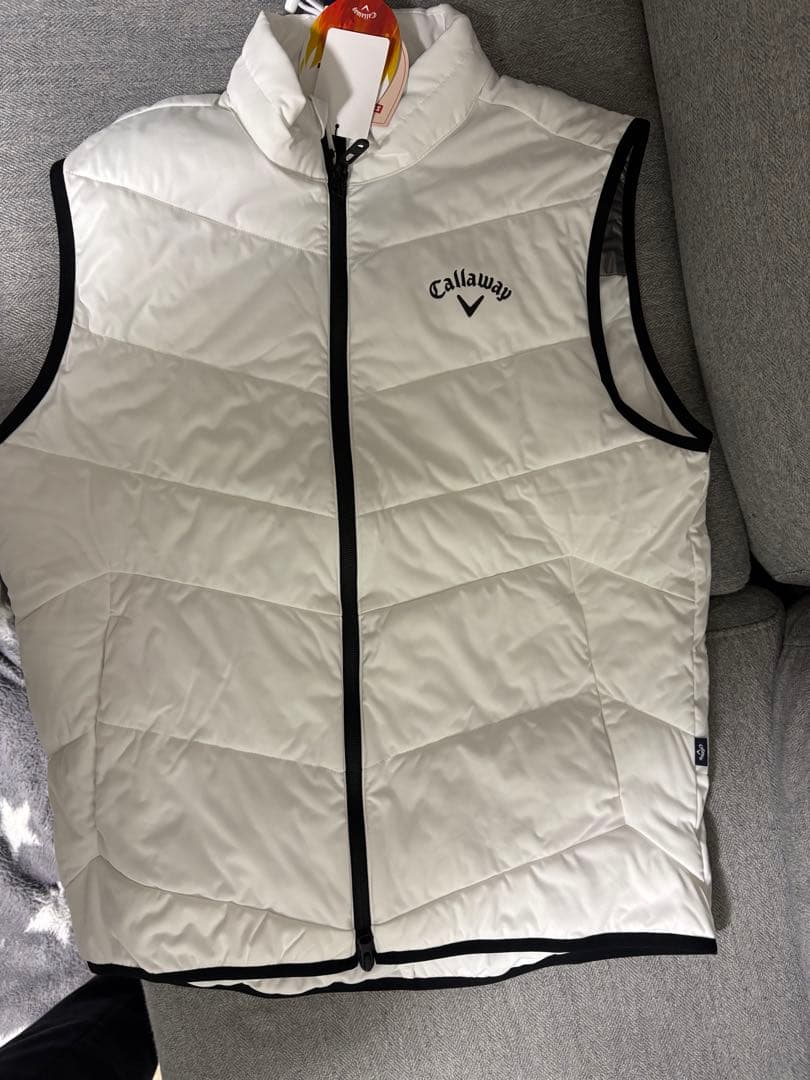あ*ん様 Callaway ゴルフ ベスト ホワイト LL