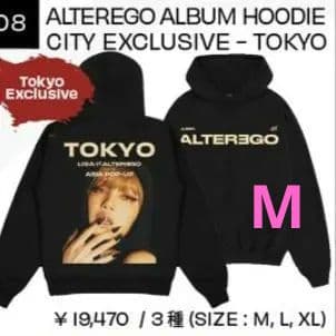 東京限定★BLACKPINK LISA リサ　パーカー Mサイズ　フーディー