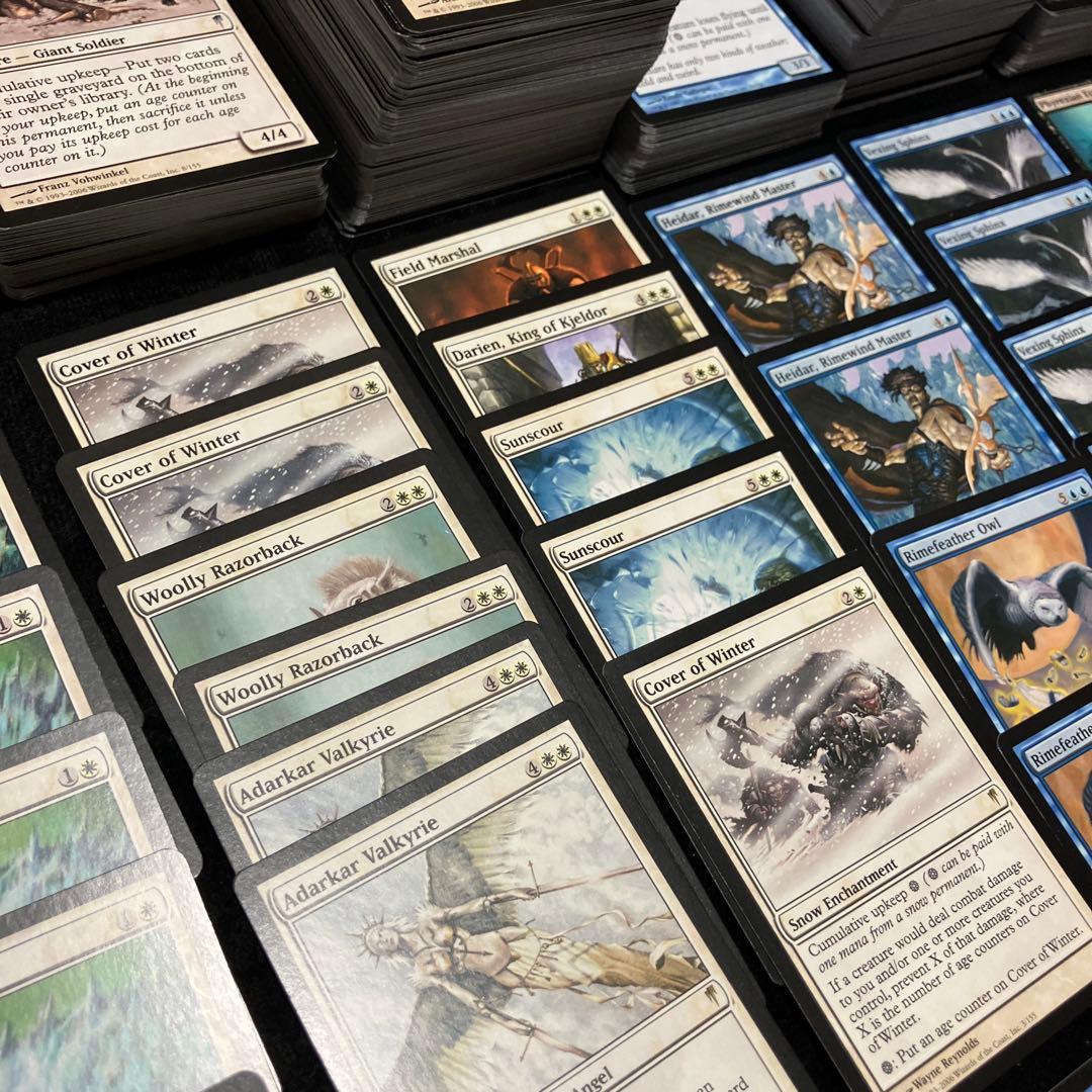 MTG コールドスナップ CSP 英語版 コモン＆アンコモン＆レア 大量まとめて