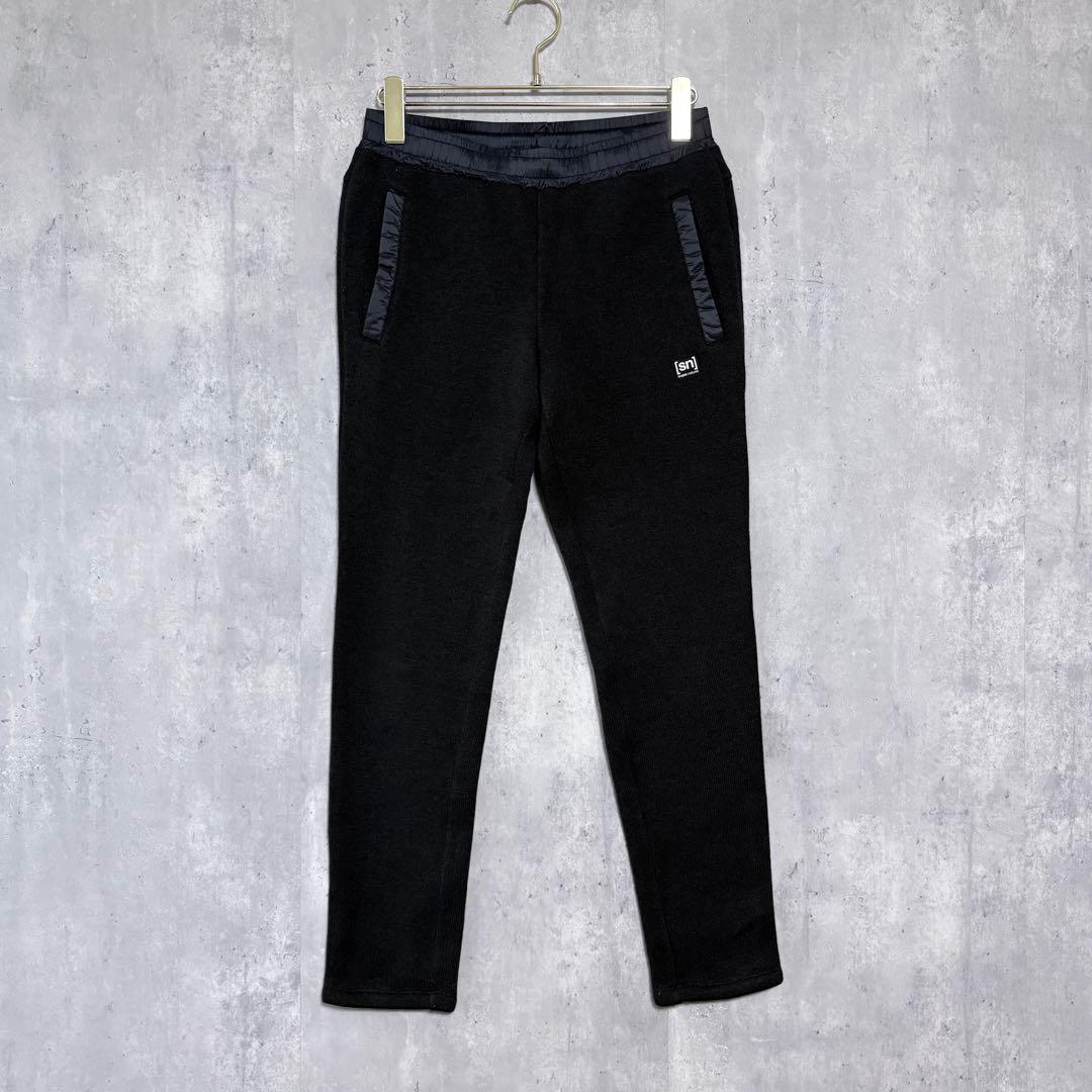 スーパーナチュラル メリノウール 中綿 スウェット上下 セットアップ グレー 黒