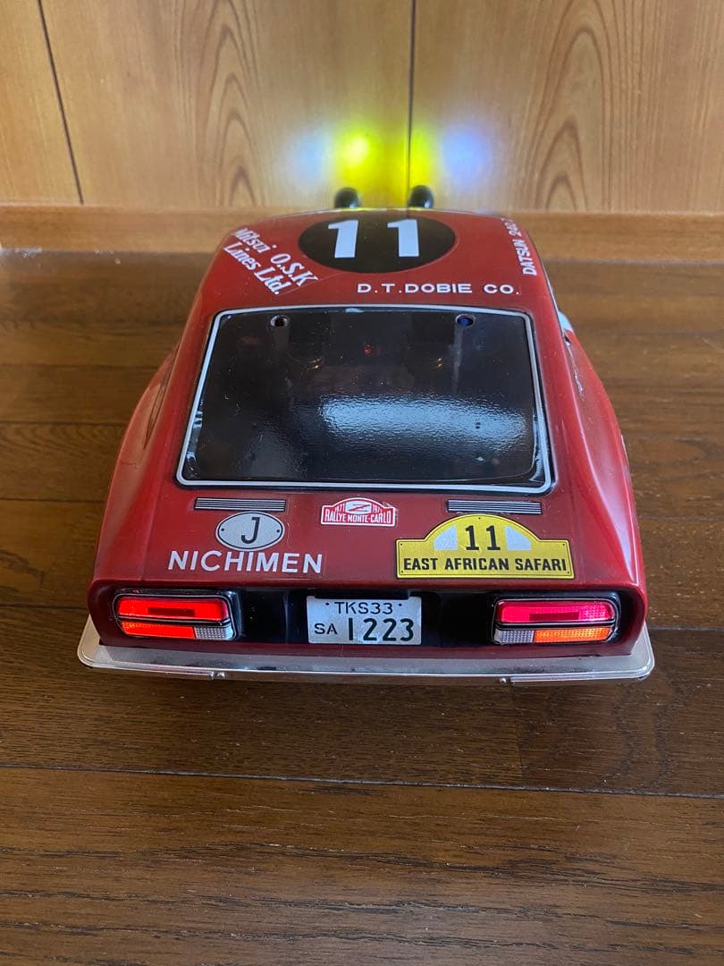 タミヤ 1/10 フェアレディZ 240Z ラリー　ボディーセット　LED仕様