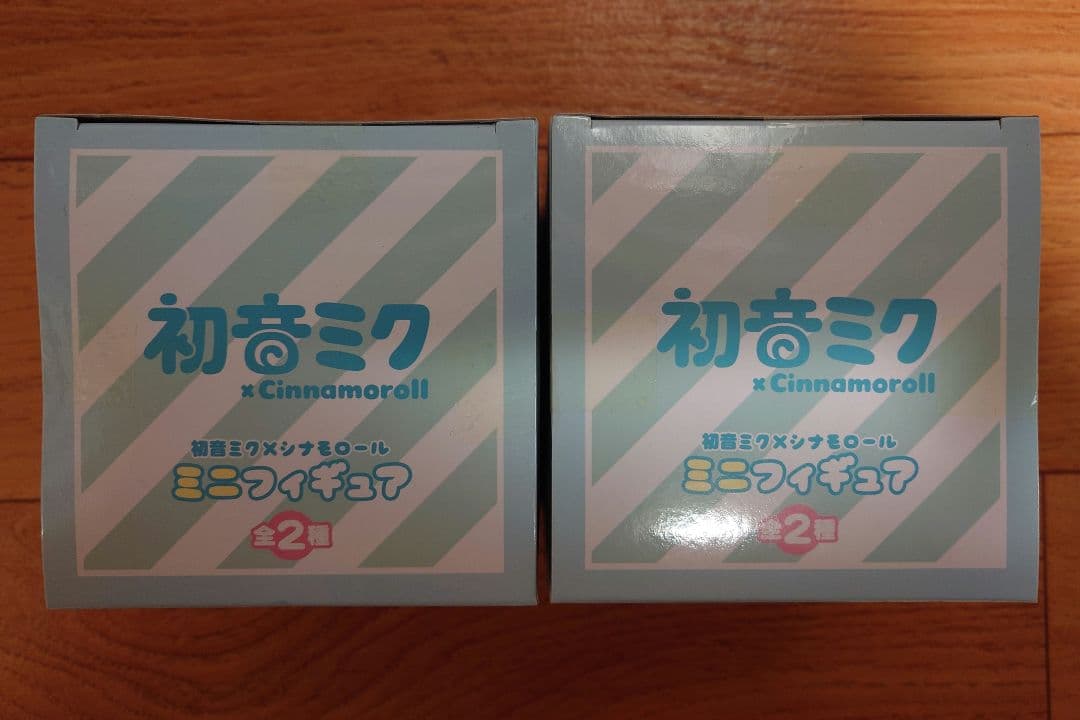 初音ミク シナモロール ミニフィギュア 2種セット