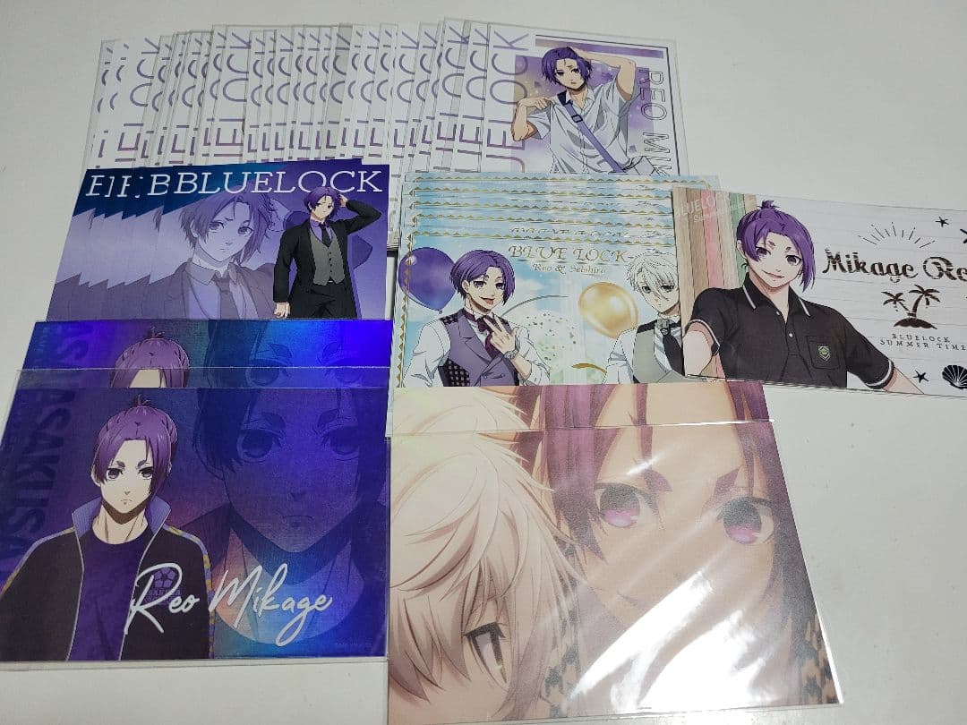 ブルーロック 御影玲王 ポストカード ポスカ 特典 凪 クリアカード クリカ
