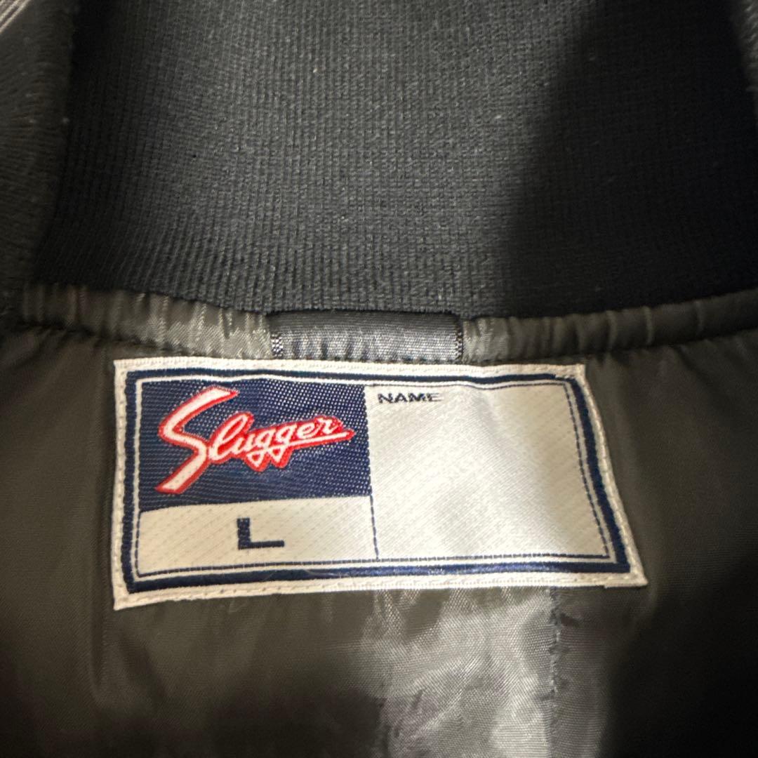久保田スラッガー（SLUGGER）限定スタジャン ブラック×ブラックLサイズ