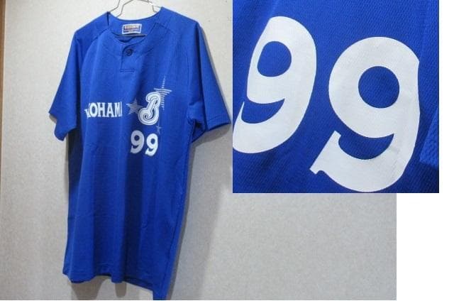 横浜ベイスターズ時代中村紀洋選手99番美品ユニフォームデサント製当時物