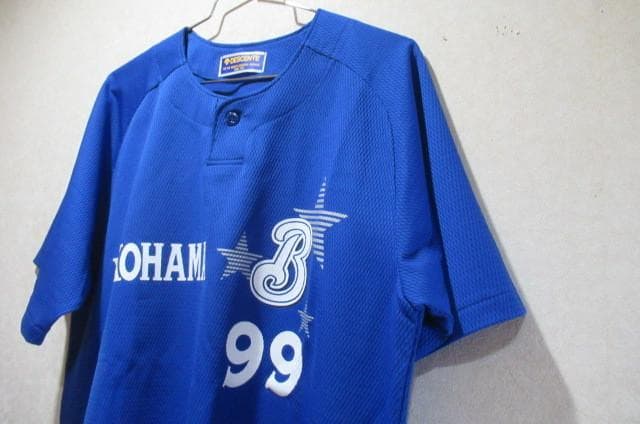 横浜ベイスターズ時代中村紀洋選手99番美品ユニフォームデサント製当時物