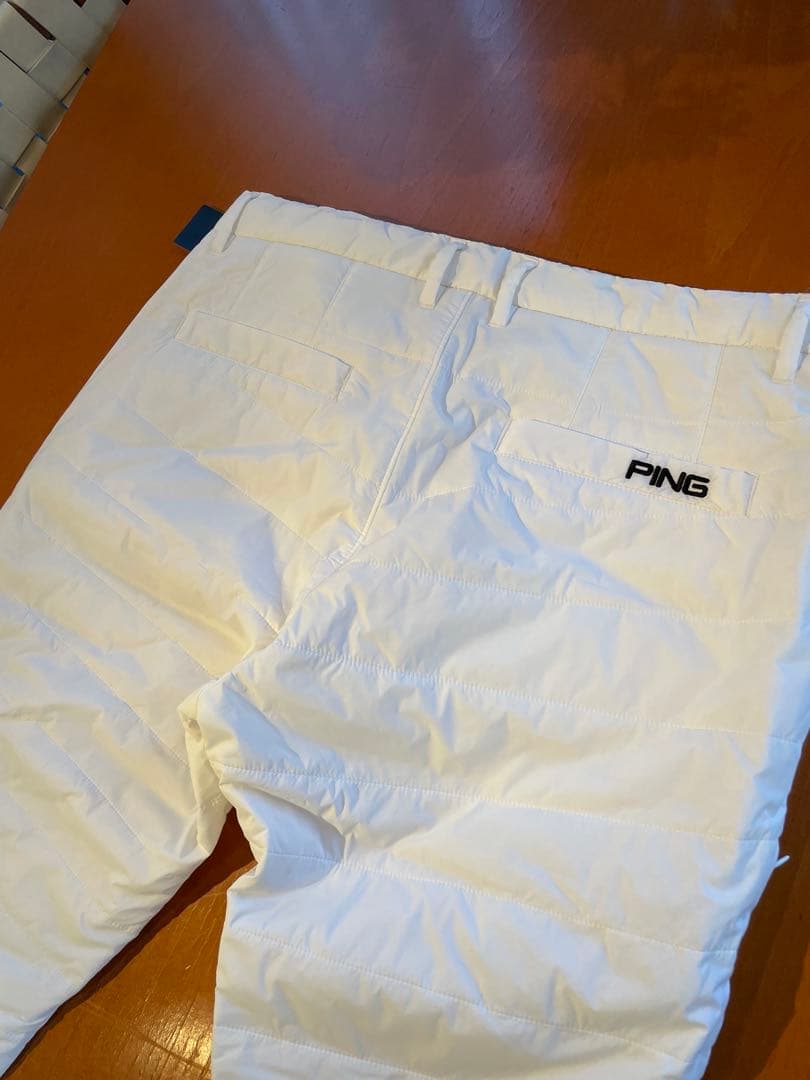 【新品】PING　ゴルフパンツ冬物　サイズLL 定価１７６００円(税込）