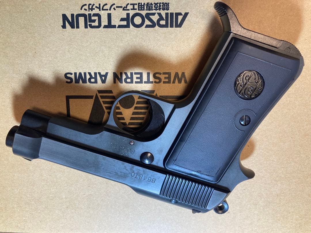 ＷＡ　ウエスタンアームズ 　ベレッタ　Ｍ１９３４　 カーボンブラック　ＨＷ