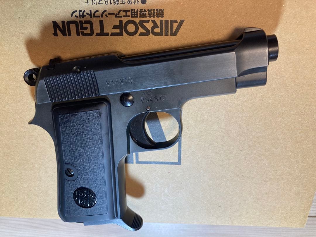 ＷＡ　ウエスタンアームズ 　ベレッタ　Ｍ１９３４　 カーボンブラック　ＨＷ