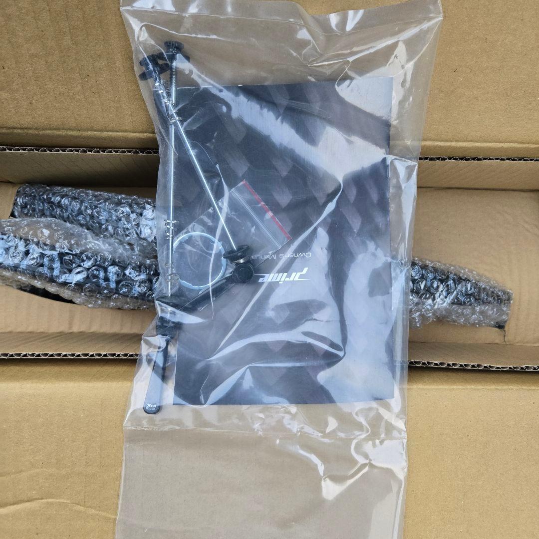 【新品・前後】Prime RR-50V2 カーボンクリンチャー ディスクホイール