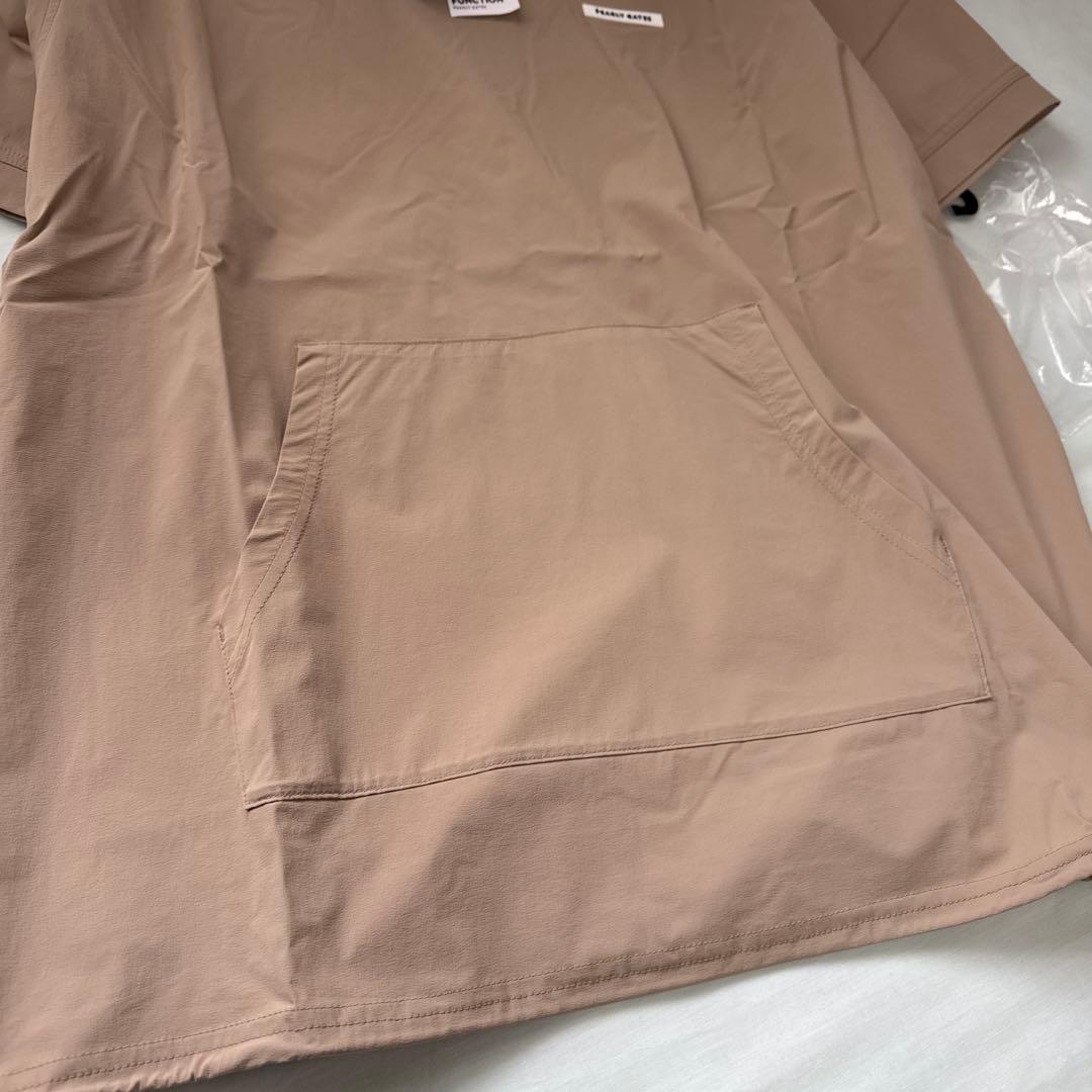 パーリーゲーツ　ベージュ 半袖パーカー