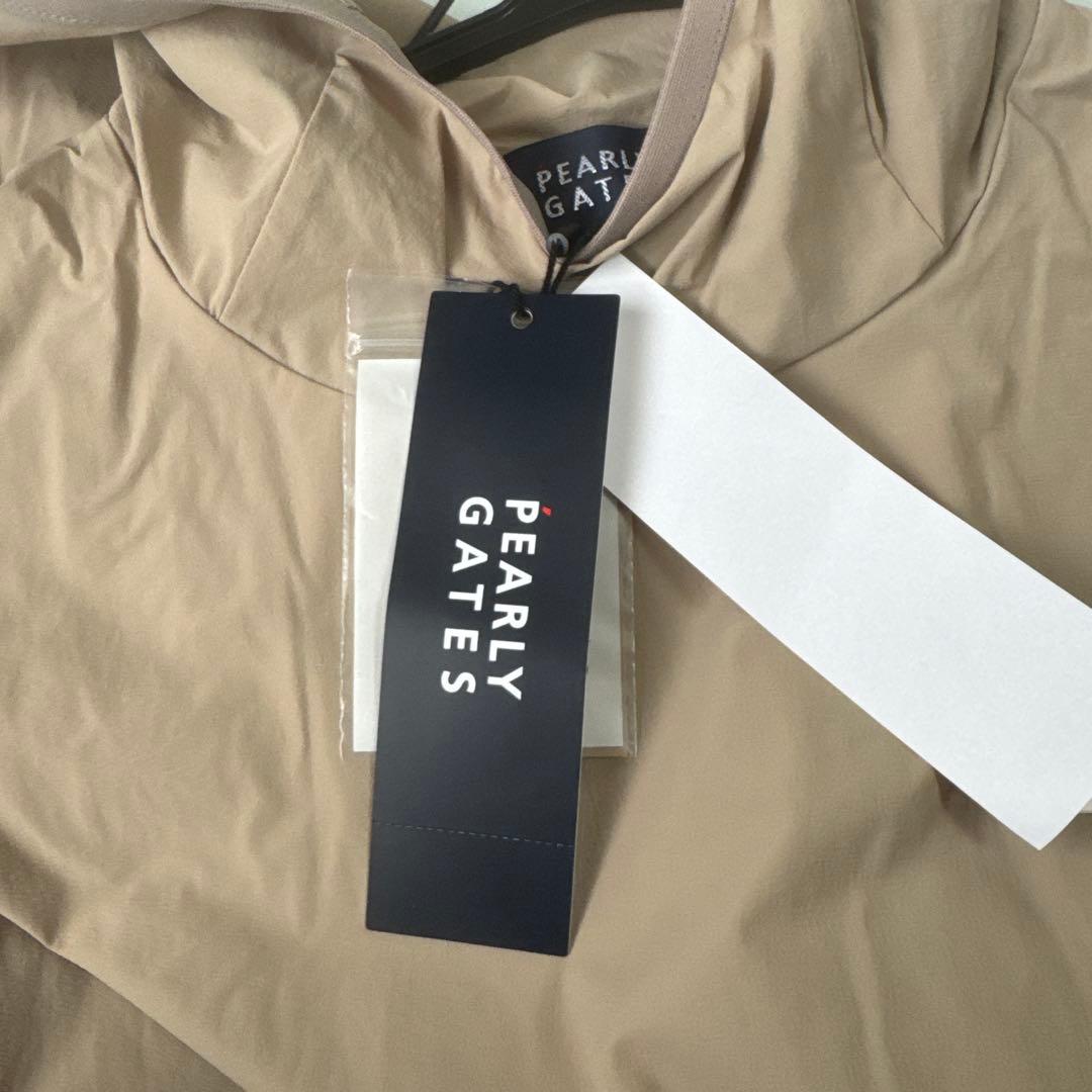 パーリーゲーツ　ベージュ 半袖パーカー