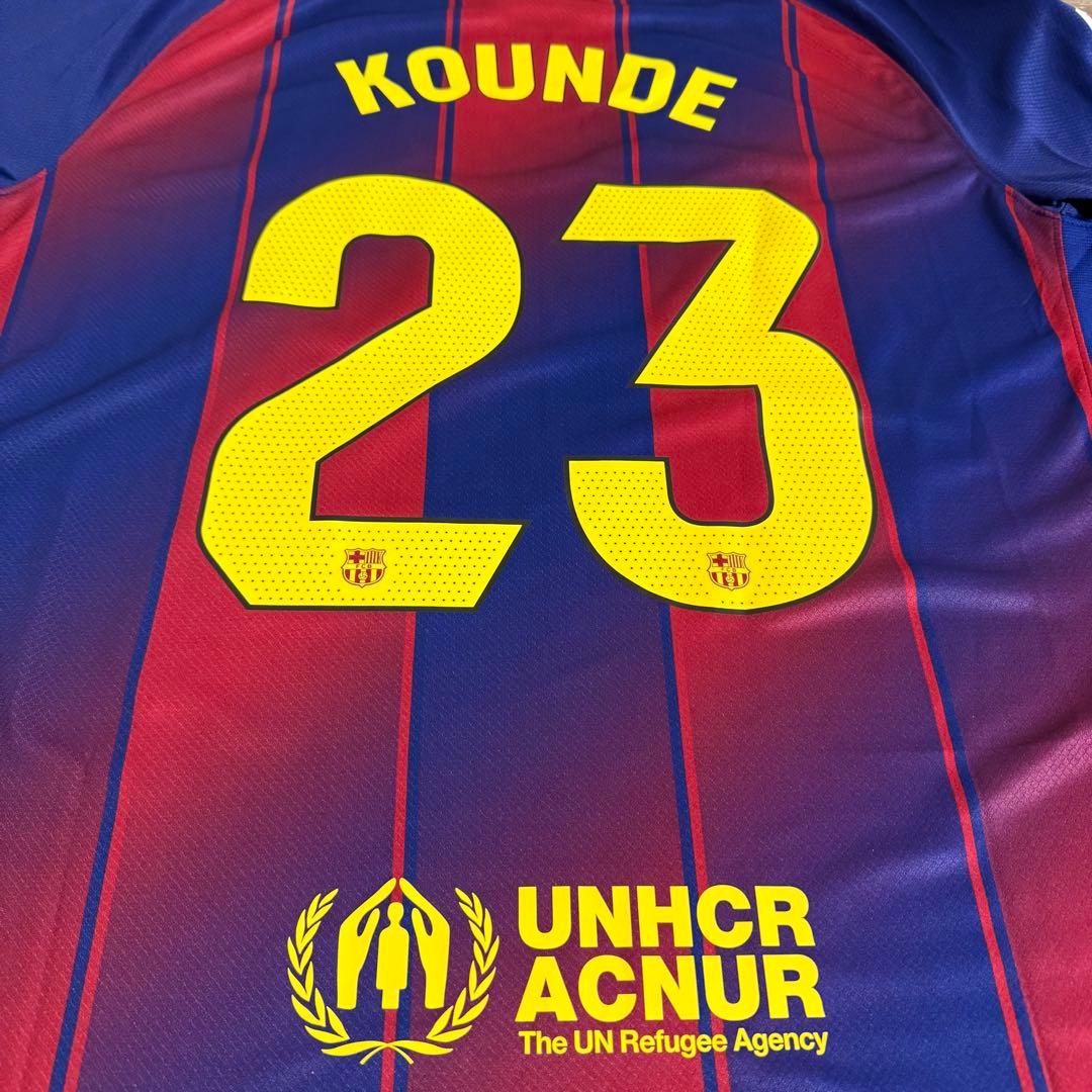 NIKE 未使用正規品 FCバルセロナ 25/26 ユニフォーム クンデ 23番