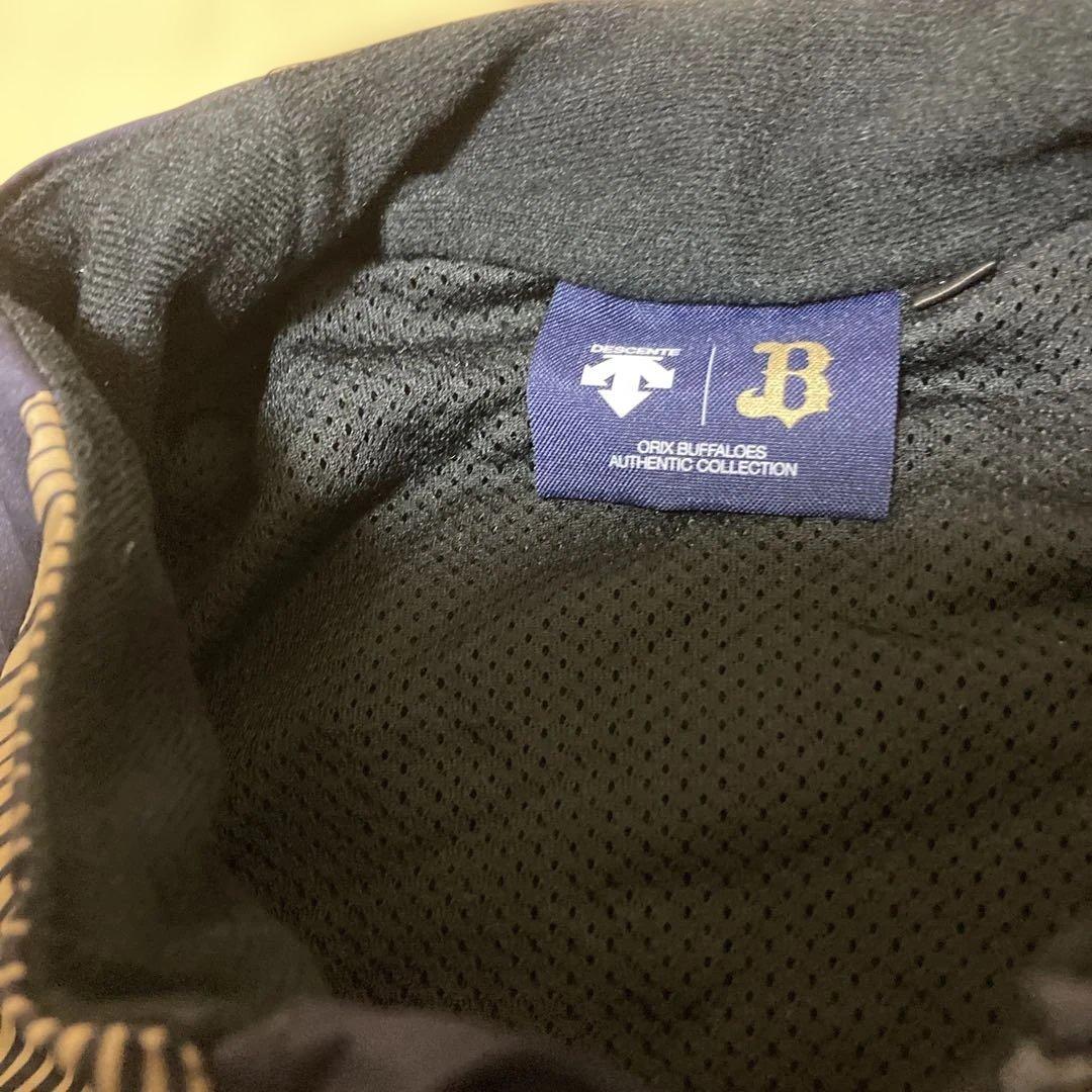 バファローズ ストライプジャケット デサント　ウインドブレーカージャンパー　美品