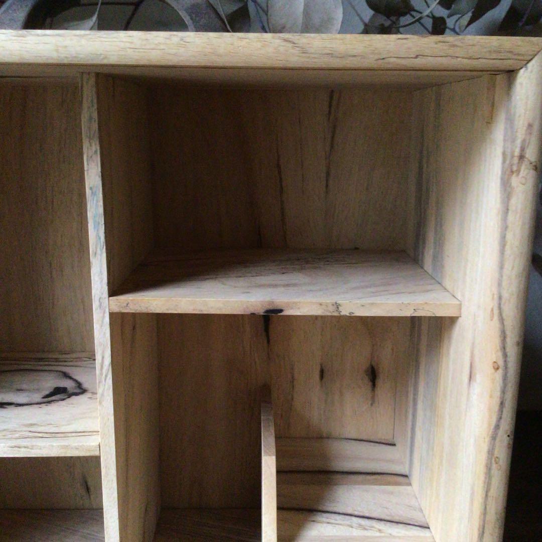 D*n様 No3724 黒柿無垢　茶箱　高さ38.5cm 茶道具　器局　茶箪笥