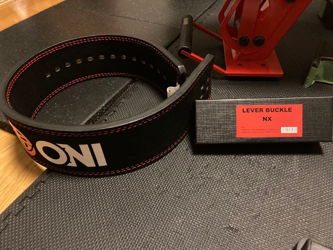 ONI 鬼 レバーアクションベルトNX IPF公認 13mm Sサイズ