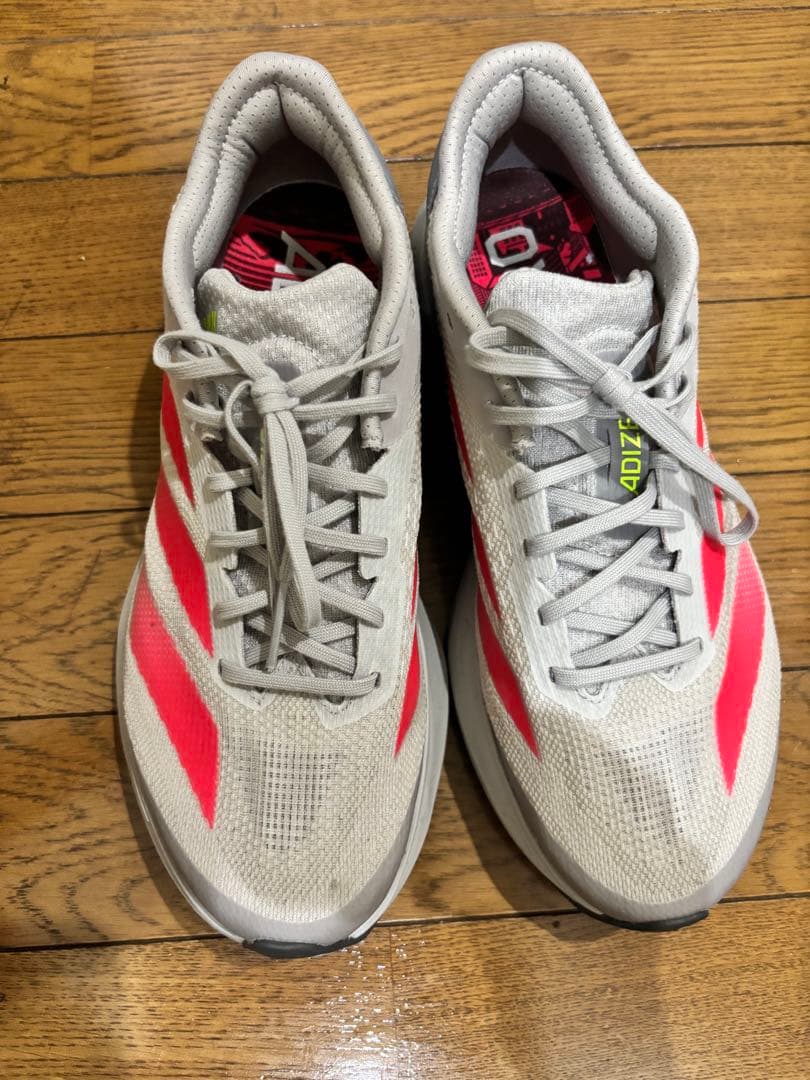 アディダスランニングシューズ アディゼロ SL2 M グレー25.0cm