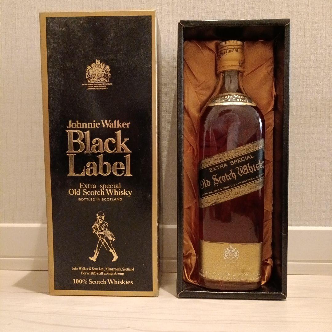 【未開栓】ジョニーウォーカー ブラックラベル エクストラスペシャル 白紋章