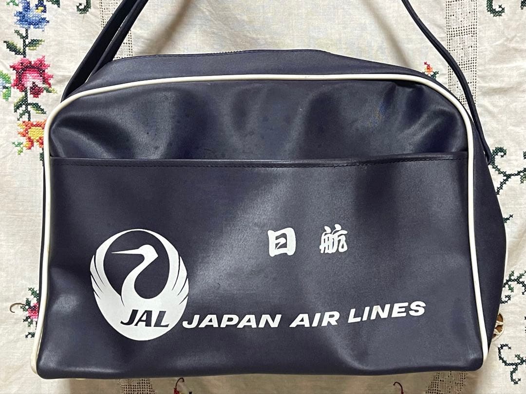日本航空 JAL ビンテージ ショルダーバッグ 日本製