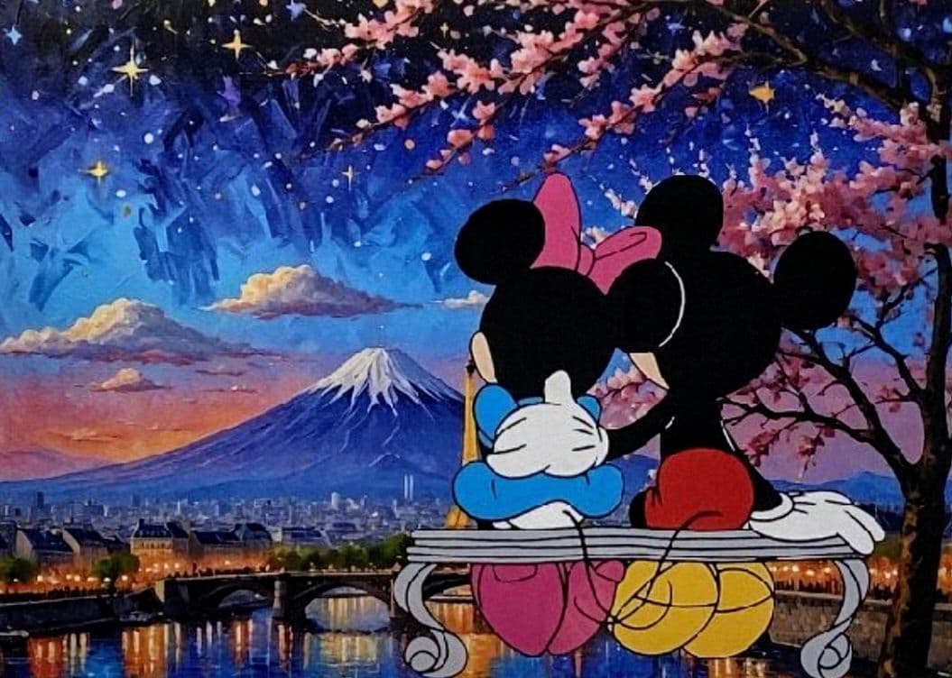 ⭐️death nyc 世界限定100枚⭐️ミッキーマウス ミニーマウス