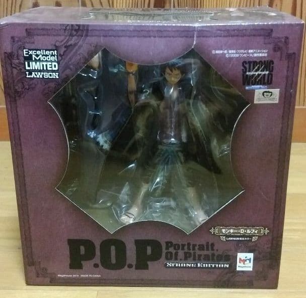 ワンピース フィギュア メガハウス POP ストロングワールド エディション9体