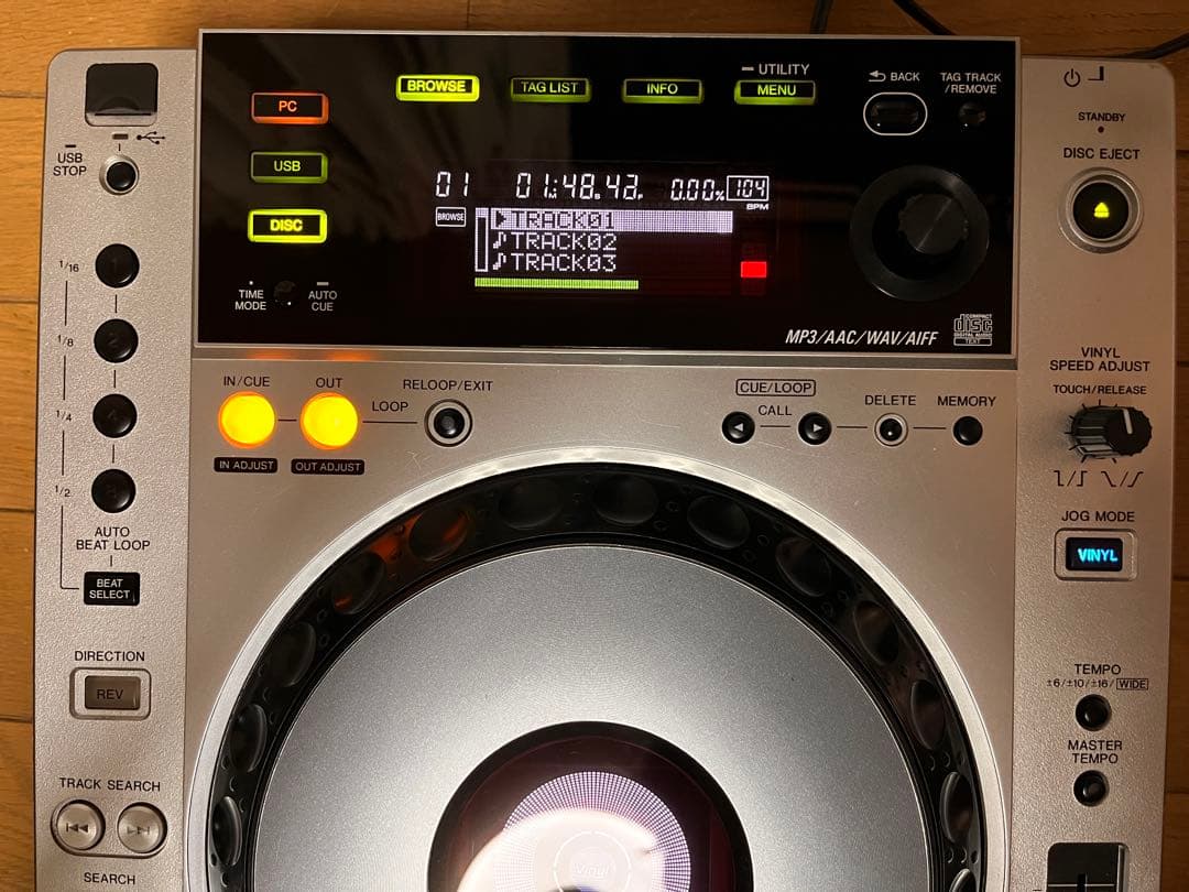 Pioneer CDJ-850 メンテナンス済み