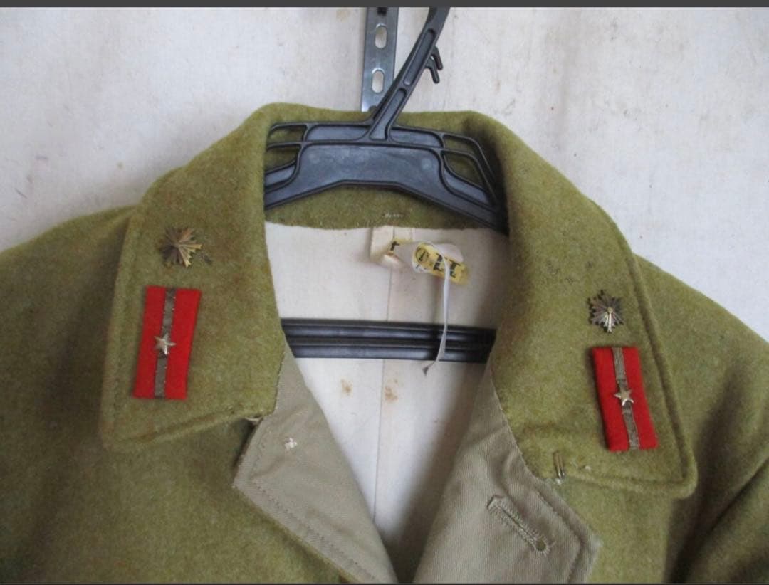 九八式軍衣　軍袴　憲兵　伍長　襟章　実物　セット　初期カーキ　五號