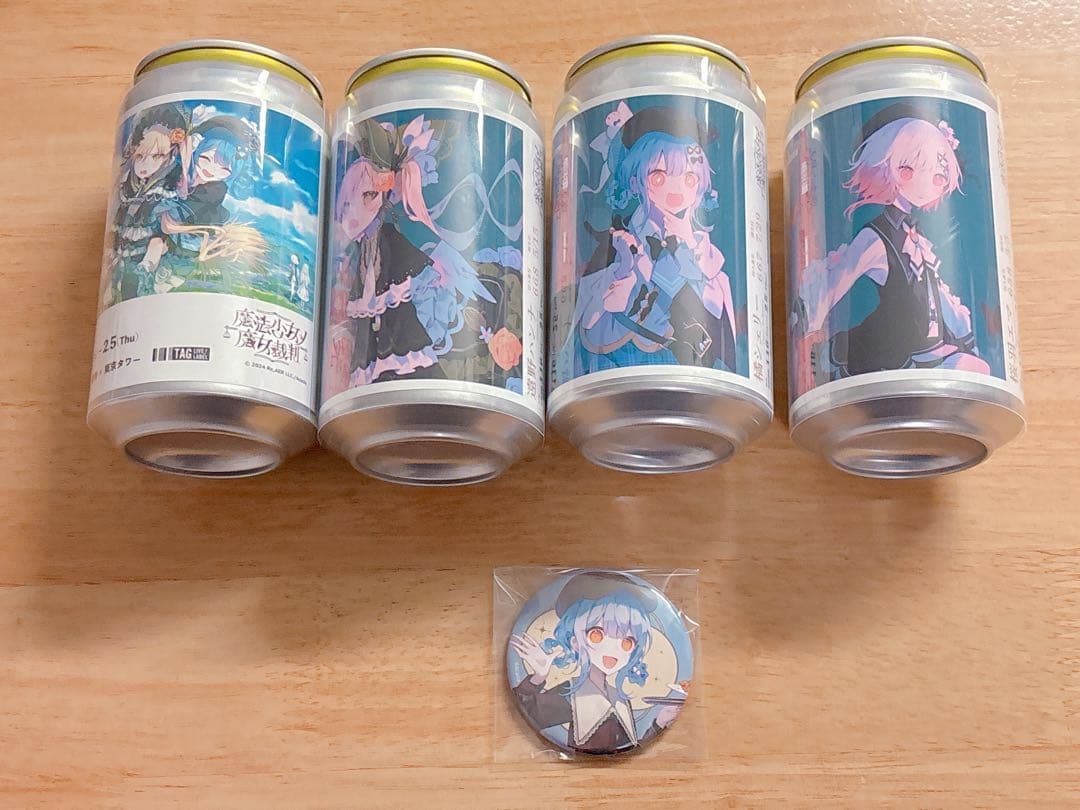 魔法少女ノ魔女裁判 ラベル缶 橘シェリー 遠野ハンナ