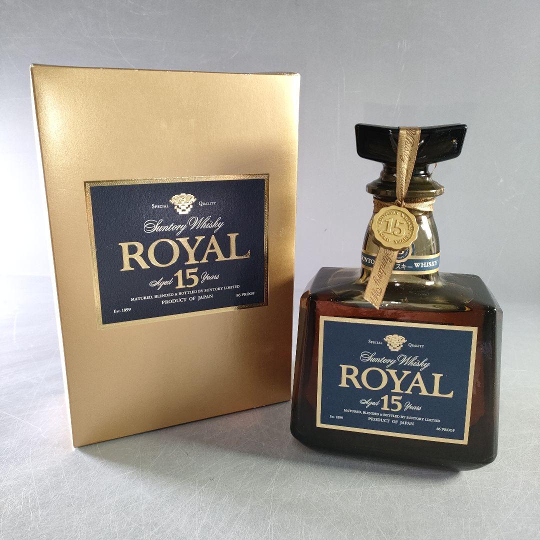 A1161-1/サントリーウイスキー ローヤル15年/ブルーラベル/700ml/