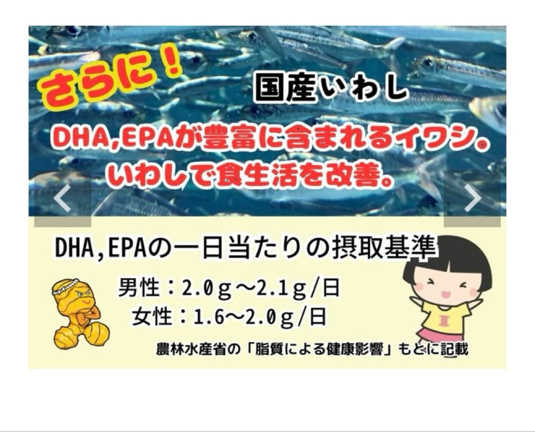 国産　無添加　あいこちゃん 脂のり☆のりいわし　生姜☆パワー　鰯　伊藤食品