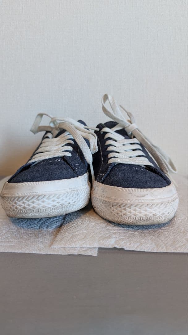 【コンバース】ワンスター　ゴルフシューズ　23㌢　紺系