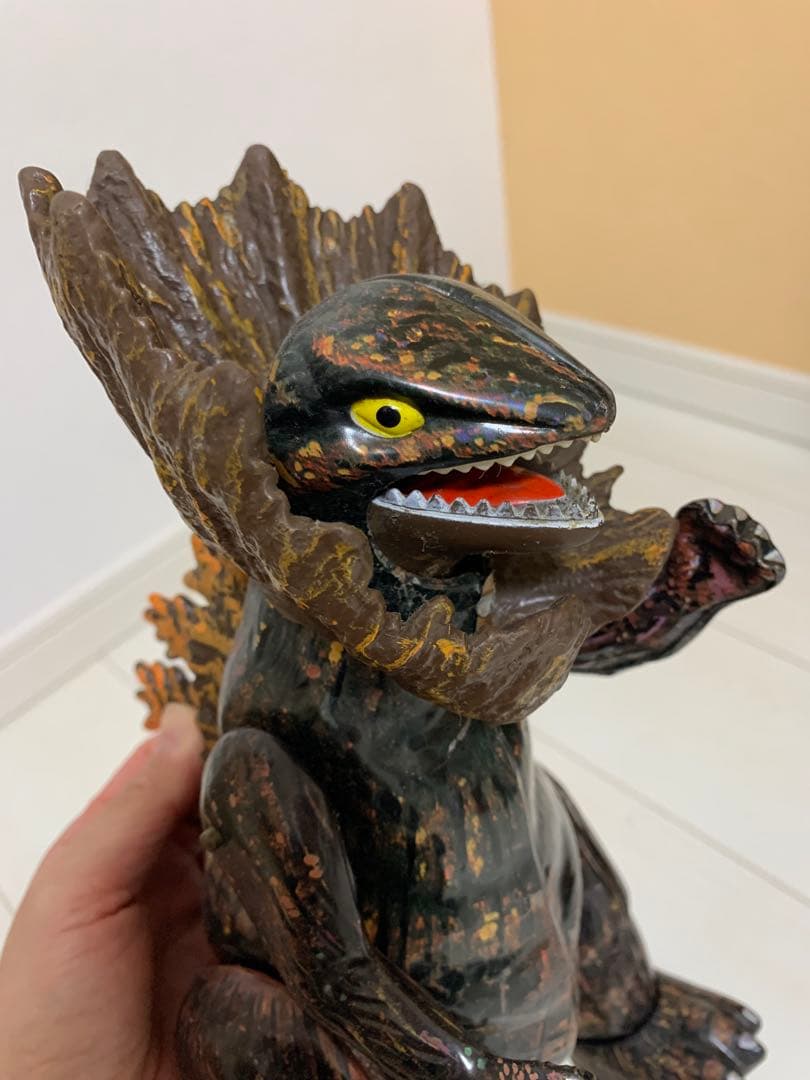 当時物　えりまき怪獣ジラース　ブルマァク社製　円谷プロ