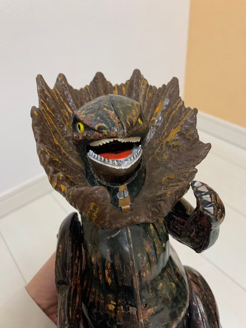 当時物　えりまき怪獣ジラース　ブルマァク社製　円谷プロ