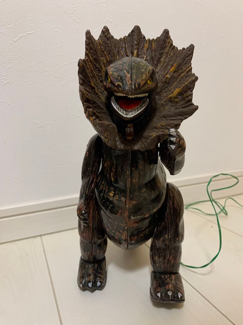 当時物　えりまき怪獣ジラース　ブルマァク社製　円谷プロ