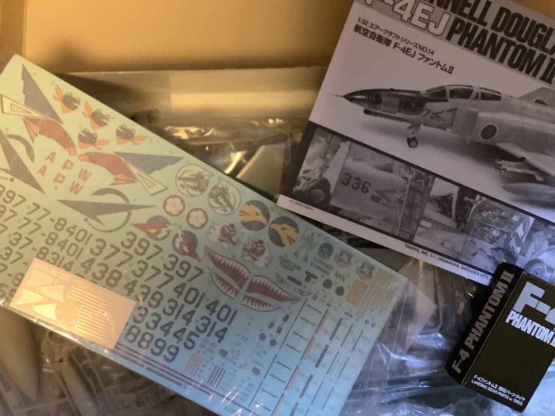 タミヤ　1/32　F4EJ　ファントムⅡ　カルトグラフデカール