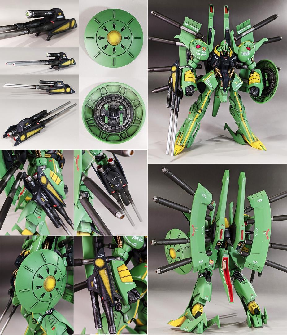 プラモデル　HG パラスアテネ（機動戦士Zガンダム）組立塗装済