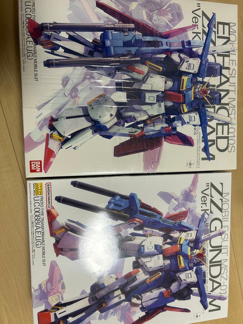 MG 1/100 強化型ZZガンダム ver.ka ZZガンダム