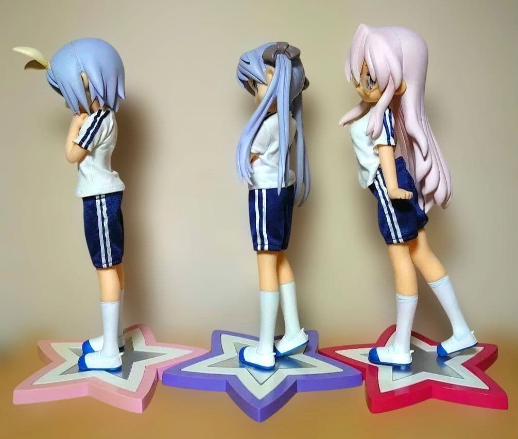 フリーイング らき☆すた 柊かがみ 柊つかさ 高良みゆき 1/4 フィギュア