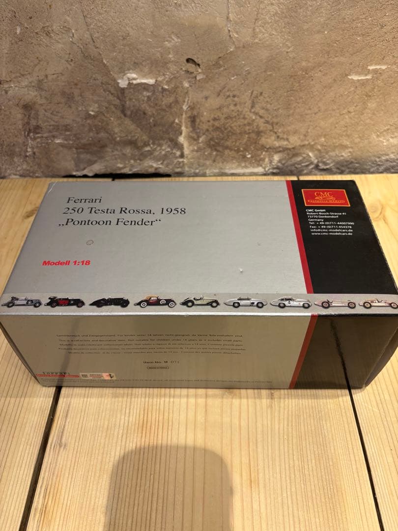 CMC1/18フェラーリ250テスタロッサ1958 Pontoon Fender
