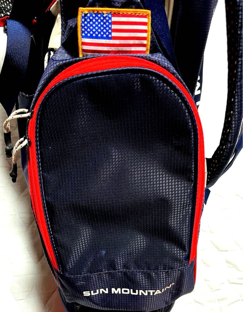 SUN Mountain キャディーバッグ　スタンド付き美品