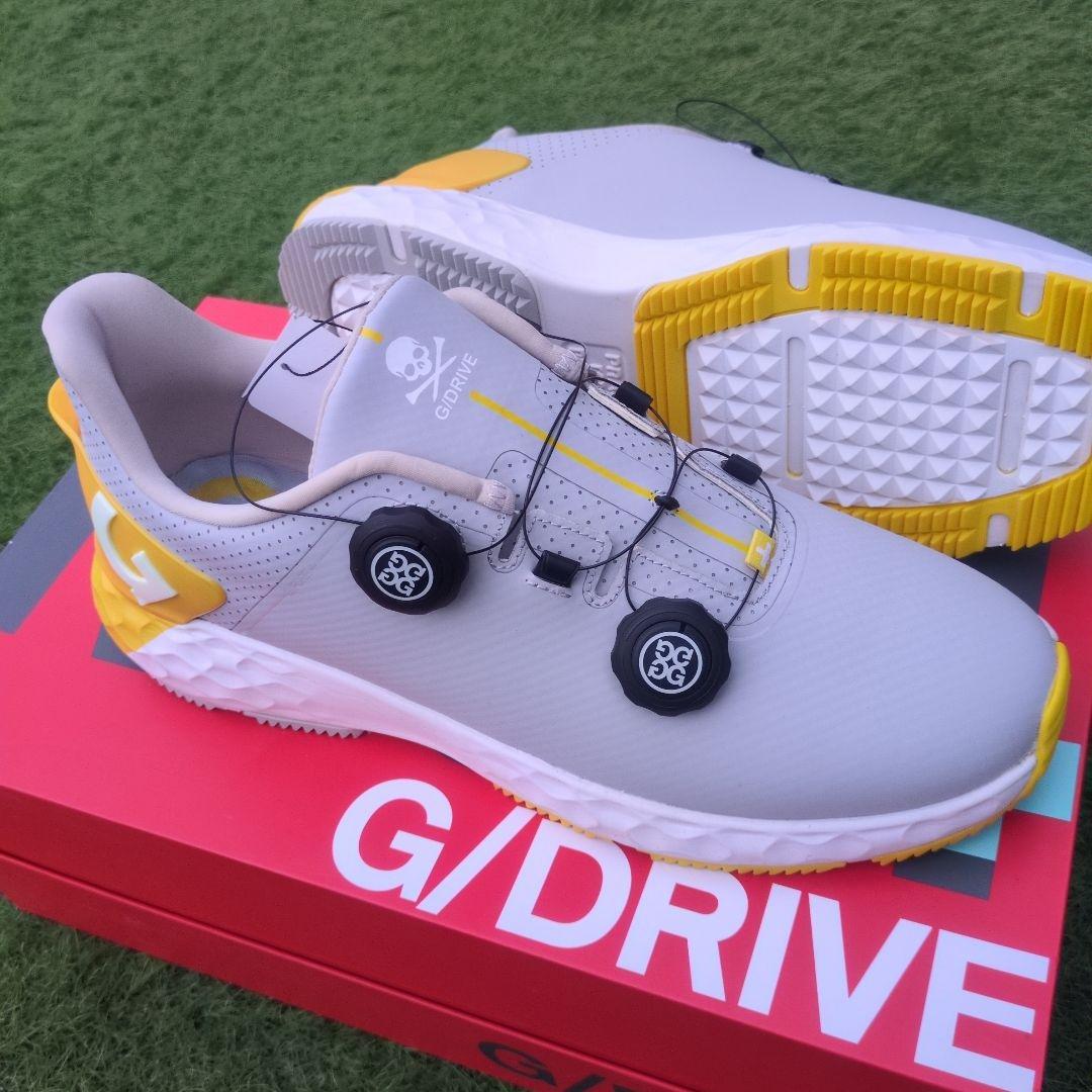 G/FORE G/DRIVE シューズ グレー/イエロー